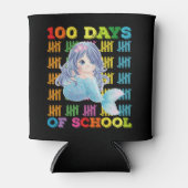 Rafraîchisseur Pour Canette 100 Jours D'Enseignant De Sirène D'École (Devant)