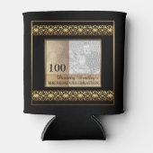 Rafraîchisseur Pour Canette 100e anniversaire Célébration photo Can Cooler (Devant)