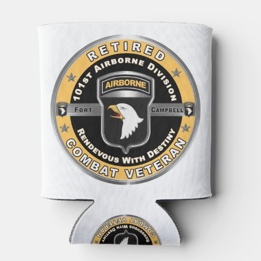 Rafraîchisseur Pour Canette 101e division aéroportée (Dos)