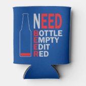 Rafraîchisseur Pour Canette 10 Commandements de la bière (Devant)