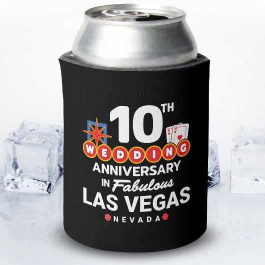 Rafraîchisseur Pour Canette 10e Wedding Anniversary Couples Las Vegas