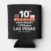 Rafraîchisseur Pour Canette 10e Wedding Anniversary Couples Las Vegas (Dos)