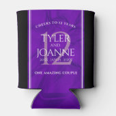 Rafraîchisseur Pour Canette 12ème anniversaire de la Mariage de soie (Dos)