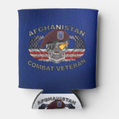 Rafraîchisseur Pour Canette 173e brigade aéroportée Afghanistan Vétéran (Devant)