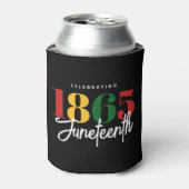 Rafraîchisseur Pour Canette 1865 Liberté Célébration de l'histoire noire (Can devant)