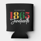 Rafraîchisseur Pour Canette 1865 Liberté Célébration de l'histoire noire (Dos)