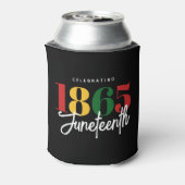 Rafraîchisseur Pour Canette 1865 Liberté Célébration de l'histoire noire (Can Dos)