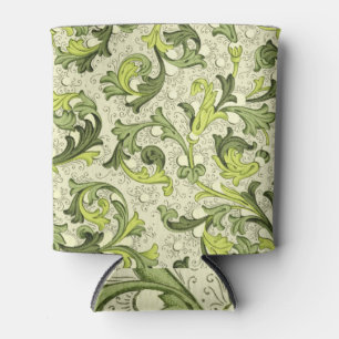 Rafraîchisseur Pour Canette 18ème siècle : Fond d'écran floral d'antiquité.