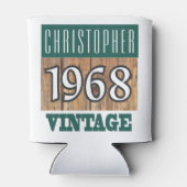 Rafraîchisseur Pour Canette 1968 L'année de naissance peut refroidir (Dos)