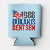 Rafraîchisseur Pour Canette 1988 Dukakis Bentsen Funny Rétro Election (Devant)