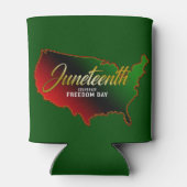 Rafraîchisseur Pour Canette 19e indépendance noire (Dos)