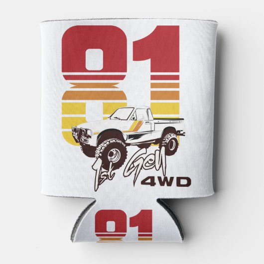 Rafraîchisseur Pour Canette 1er Gen 1981 Camion Toyota 4WD (Devant)