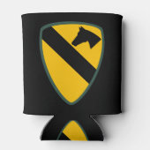 Rafraîchisseur Pour Canette 1ère division de cavalerie Patch États-Unis (Dos)