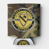 Rafraîchisseur Pour Canette 1re division de cavalerie retraitée (Devant)