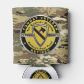 Rafraîchisseur Pour Canette 1re division de cavalerie retraitée (Dos)