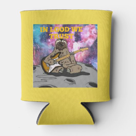 Rafraîchisseur Pour Canette 2018 LGOD Party Sloth Can Cooler (Devant)