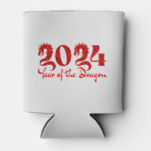 RAFRAÎCHISSEUR  POUR CANETTE 2024 ANNÉE DU DRAGON ROUGE (Devant)