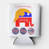 Rafraîchisseur Pour Canette 2024 Jamais Trump Thunder_Cove (Devant)