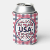 Rafraîchisseur Pour Canette 250 ans USA | Semiquinentenaire 1776-2026 (Can Dos)
