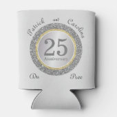 Rafraîchisseur Pour Canette 25e anniversaire Can Cooler (Dos)