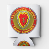 Rafraîchisseur Pour Canette 25e division d'infanterie (Dos)