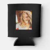 Rafraîchisseur Pour Canette 2 Modèle photo double face noir (Devant)