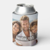 Rafraîchisseur Pour Canette 2 Photos avec votre propre mème Conversation Snap (Can devant)