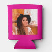 Rafraîchisseur Pour Canette 30e anniversaire Hot Pink Gold Modèle photo (Dos)