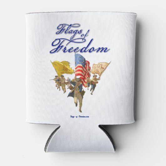 Rafraîchisseur Pour Canette 3 Flags of Freedom (Devant)