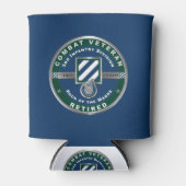 Rafraîchisseur Pour Canette 3e division d'infanterie Ancien combattant à la re (Devant)