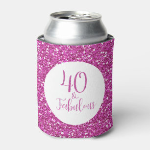 Rafraîchisseur Pour Canette 40 & Fabuleux Anniversaire Parties scintillant ros