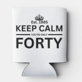 Rafraîchisseur Pour Canette 40e anniversaire (Dos)