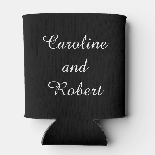 Rafraîchisseur Pour Canette 40e anniversaire du mariage ruby crest (Dos)