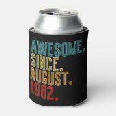 Rafraîchisseur Pour Canette 40th Birthday (Can devant)