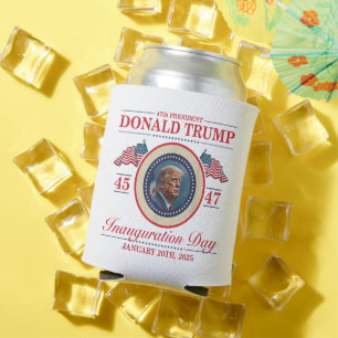 Rafraîchisseur Pour Canette 47e Président Donald Trump 45 47 Jour de l'investi