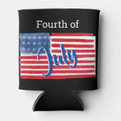 Rafraîchisseur Pour Canette 4 juillet (Devant)