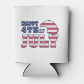 Rafraîchisseur Pour Canette 4 juillet (Devant)