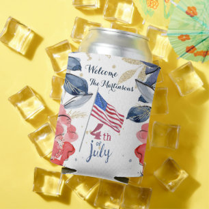 Rafraîchisseur Pour Canette 4 juillet Drapeau Personnalisé Style