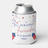 Rafraîchisseur Pour Canette 4 juillet fête d'anniversaire de l'indépendance pa (Can devant)