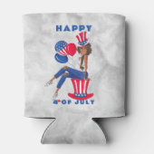 Rafraîchisseur Pour Canette 4 juillet Patriotique (Dos)
