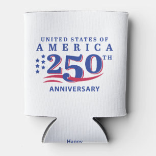 Rafraîchisseur Pour Canette 4 Juillet Scramble Golf Papa USA 250e Anniversaire