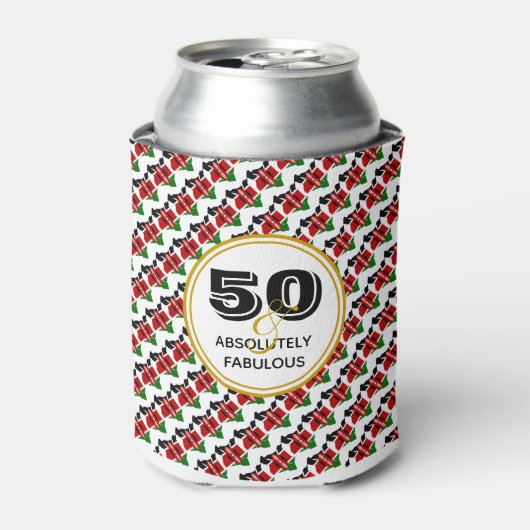 Rafraîchisseur Pour Canette 50 Absolument fabuleux KENYA Massai Monogramme (Can devant)