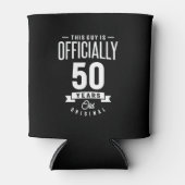 Rafraîchisseur Pour Canette 50 Ans - 50e Anniversaire Drôle Cadeau (Devant)