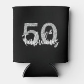 Rafraîchisseur Pour Canette 50 Cinquante et fabuleuse Parties scintillant d'ar (Devant)