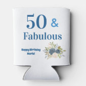 Rafraîchisseur Pour Canette 50 et Fabuleux anniversaire (Dos)