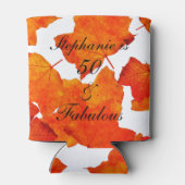 Rafraîchisseur Pour Canette 50 Et Fabuleux Anniversaire Automne L'Automne Feui (Dos)