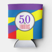 Rafraîchisseur Pour Canette 50 Et Fabuleux motif Stripes (Devant)