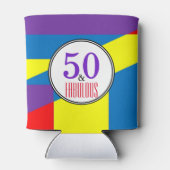 Rafraîchisseur Pour Canette 50 Et Fabuleux motif Stripes (Dos)