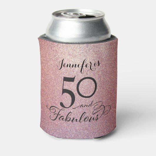 Rafraîchisseur Pour Canette 50 et Parties scintillant fabuleuse Anniversaire C (Can Dos)