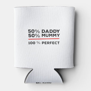 Rafraîchisseur Pour Canette 50% Papa 50% Maman 100% Parfait
